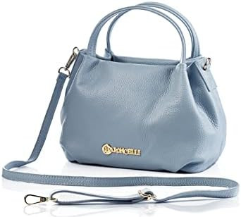 Baroncelli Italian Leather Purse for Women Genuine Soft Leather Medium Size Shoulder Crossbody Ba... | Amazon (US)
