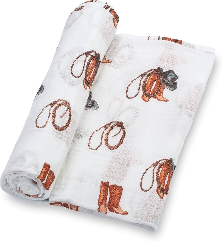 LollyBanks Swaddle Blanket | 100% Muslin Cotton | Gender Neutral Newborn and Baby Nursery Essenti... | Amazon (US)