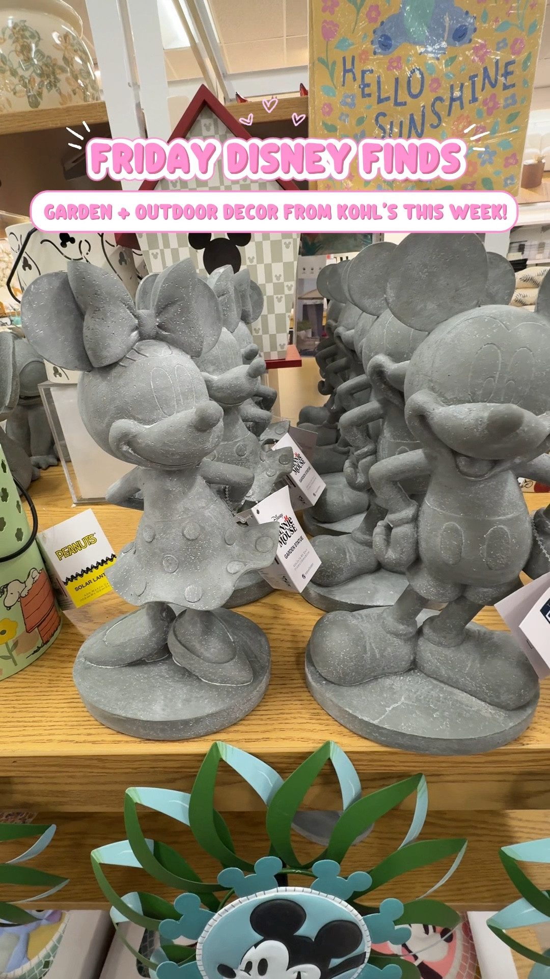 Disney garden decor at Kohl’s 🌸✨ these outdoor finds are too cute for spring

#LTKSeasonal #LTKSaleAlert #LTKHome