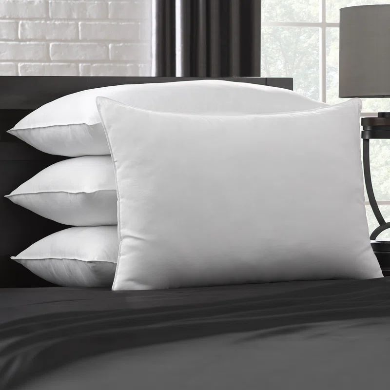 Santos Down Alternative Plush Stomach Sleeper Pillow (Set of 4) | Wayfair North America