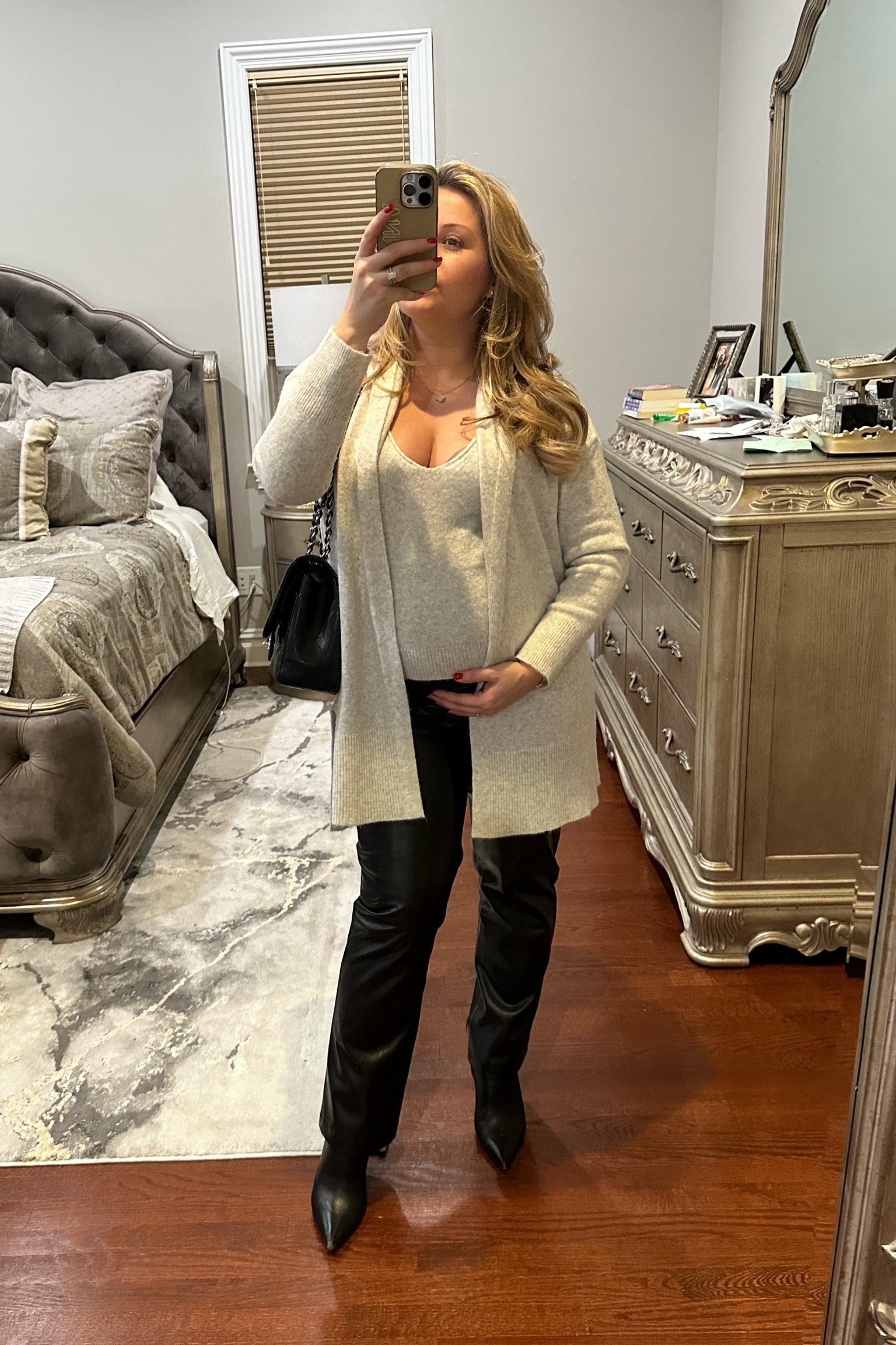 have worn these leather pants multiple times a week since I bought them 

#LTKfindsunder100 #LTKsalealert #LTKbump