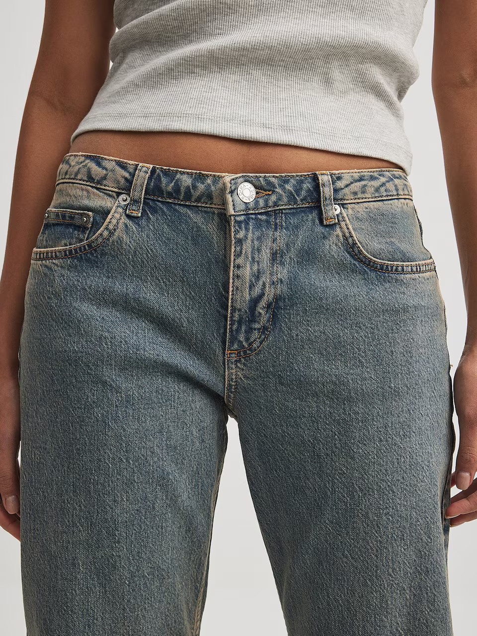 NA-KD Wide Leg Jeans in Blue Denim | ABOUT YOU | ABOUT YOU (DE)