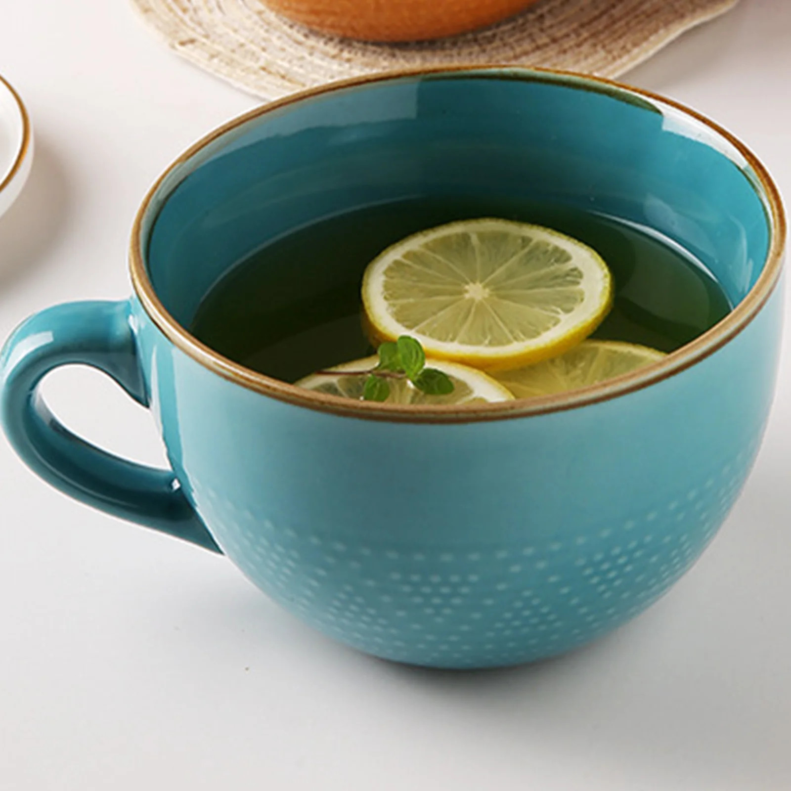 Farcauo Oversized Coffee Mug 24 OZ Soup Mug Large Soup Bowls with Handles Large Ceramic Mug Big C... | Walmart (US)