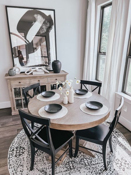 Spring decor home refresh! Our dining table from Wayfair is 50% off! 

Lee Anne Benjamin 🤍

#LTKstyletip #LTKhome #LTKsalealert