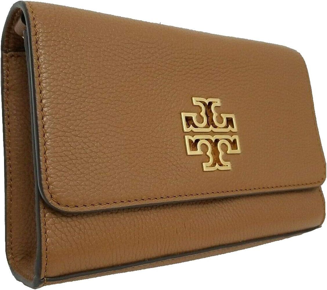 Tory Burch Britten Leather Combo Crossbody Bag | Amazon (US)