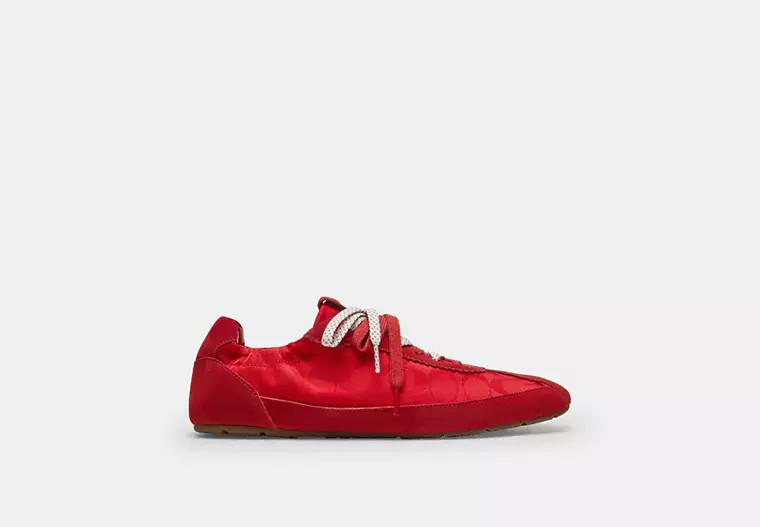 Soft Sneaker In Signature Nylon | Coach (US)