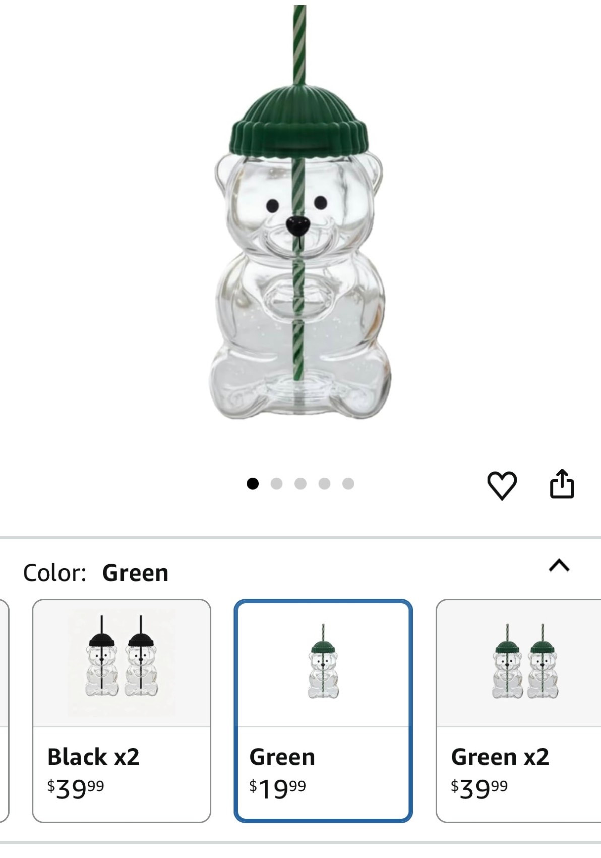 The viral Starbucks Bearista Bear coffee cup with hat and straw available at a different retailer (unbranded) for a bit less here (edit: now on sale!) in case you missed it in stores like we all did because they sold out at 5 in the morning 😂 🧸

#LTKFindsUnder50 #LTKGiftGuide #LTKHoliday