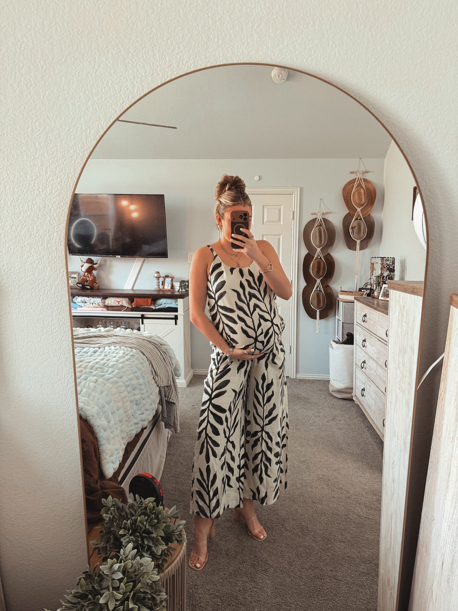 Spring jumpsuit. Bump friendly. Amazon fashion. Spring fashion. Ootd  

#LTKootd #LTKSpringSale #LTKBump