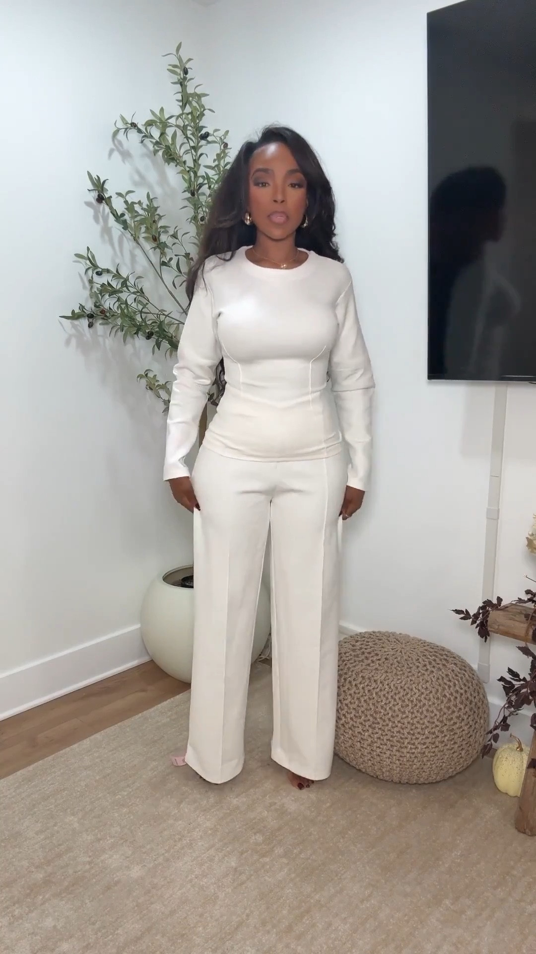 From cozy satin neutrals to chocolate tones and soft denim layers — this collection is all about effortless elegance for the season. Each look blends comfort and polish, giving you outfit ideas perfect for Thanksgiving and beyond.  

Whether you're hosting dinner, heading to brunch, or keeping it casual, these elevated fall looks have you covered.  

📏 Sizing: Beige Satin Set (small) | Brown Top (medium, last size) | Cream Set (small) | Denim Jacket (true to size).  

outfit inspo, casual fall outfits, elevated loungewear, denim and neutrals, chic fall fashion.  

Follow me on Instagram and YouTube @kirasfashionfinds#LTKStyleTip

