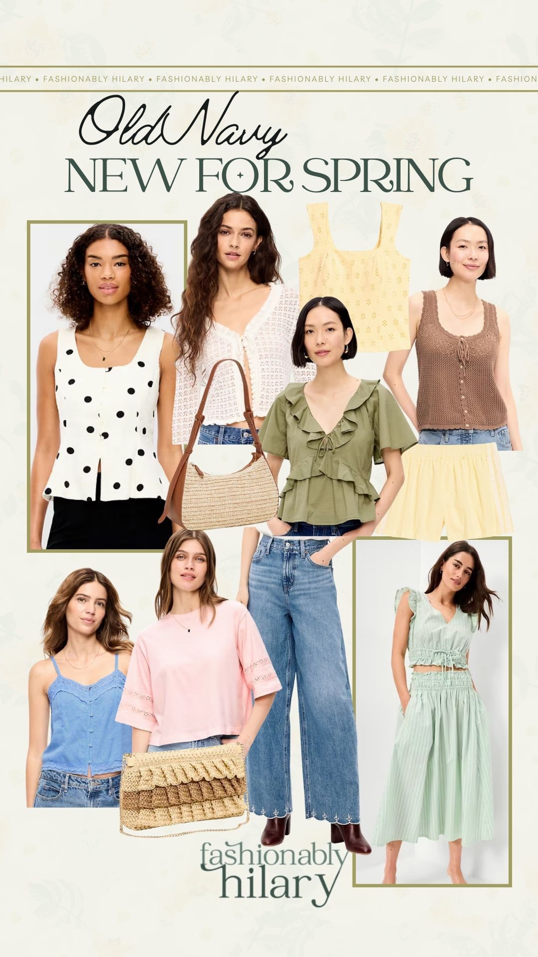 Old Navy is quickly becoming a favorite for the cutest outfits. They just dropped new spring pieces and they are so dang cute. The embroidery on these jeans is adorable and I love the details on all these spring tops. You know I love butter yellow and these finds are good. 
Old Navy new arrivals, spring skirts, spring tops, boxer shorts 

#LTKMidsize #LTKSaleAlert #LTKSeasonal