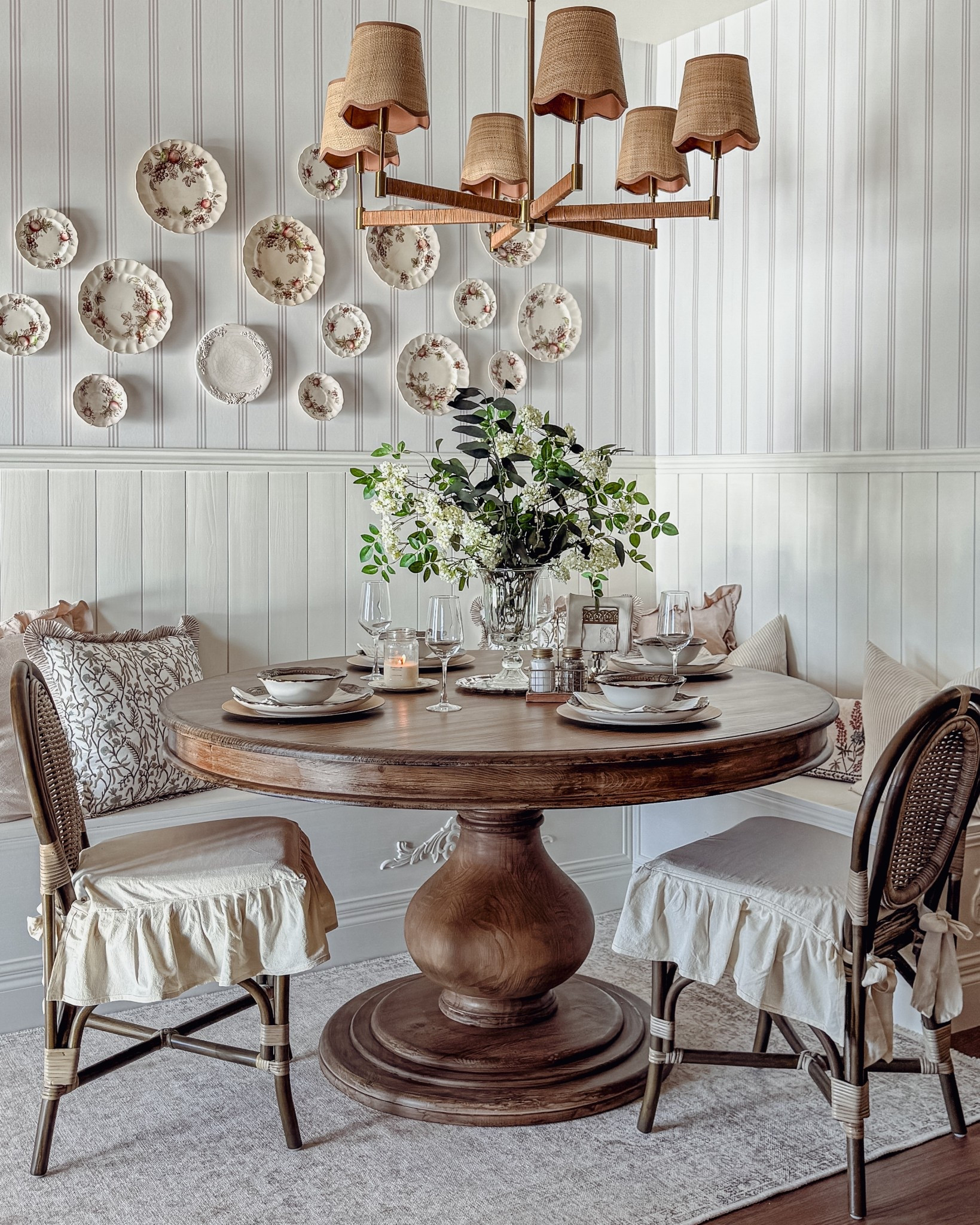 Breakfast nook transformation 🫶

#LTKSpringSale #LTKHome #LTKSeasonal