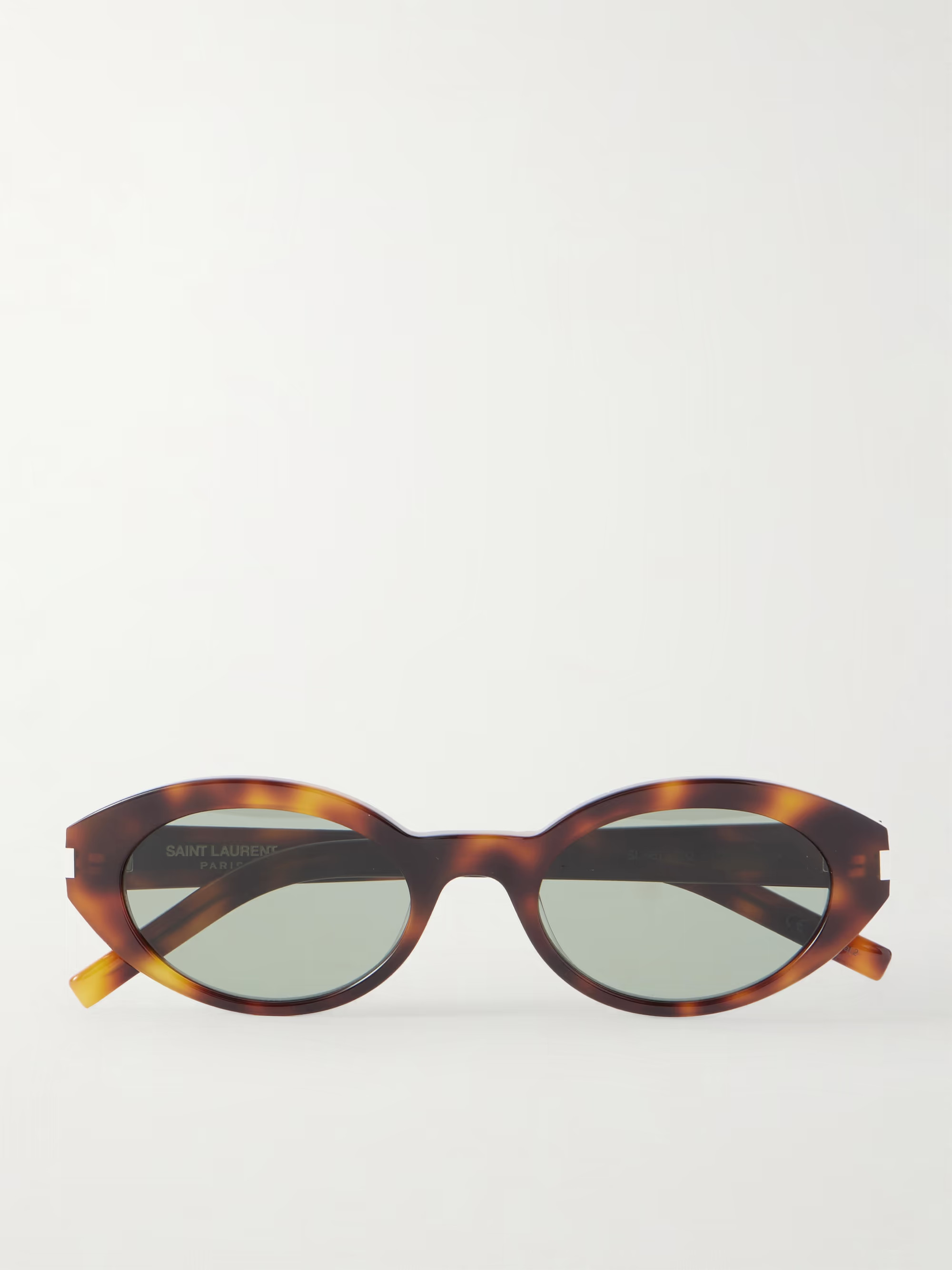 Oval-frame tortoiseshell acetate sunglasses | NET-A-PORTER APAC