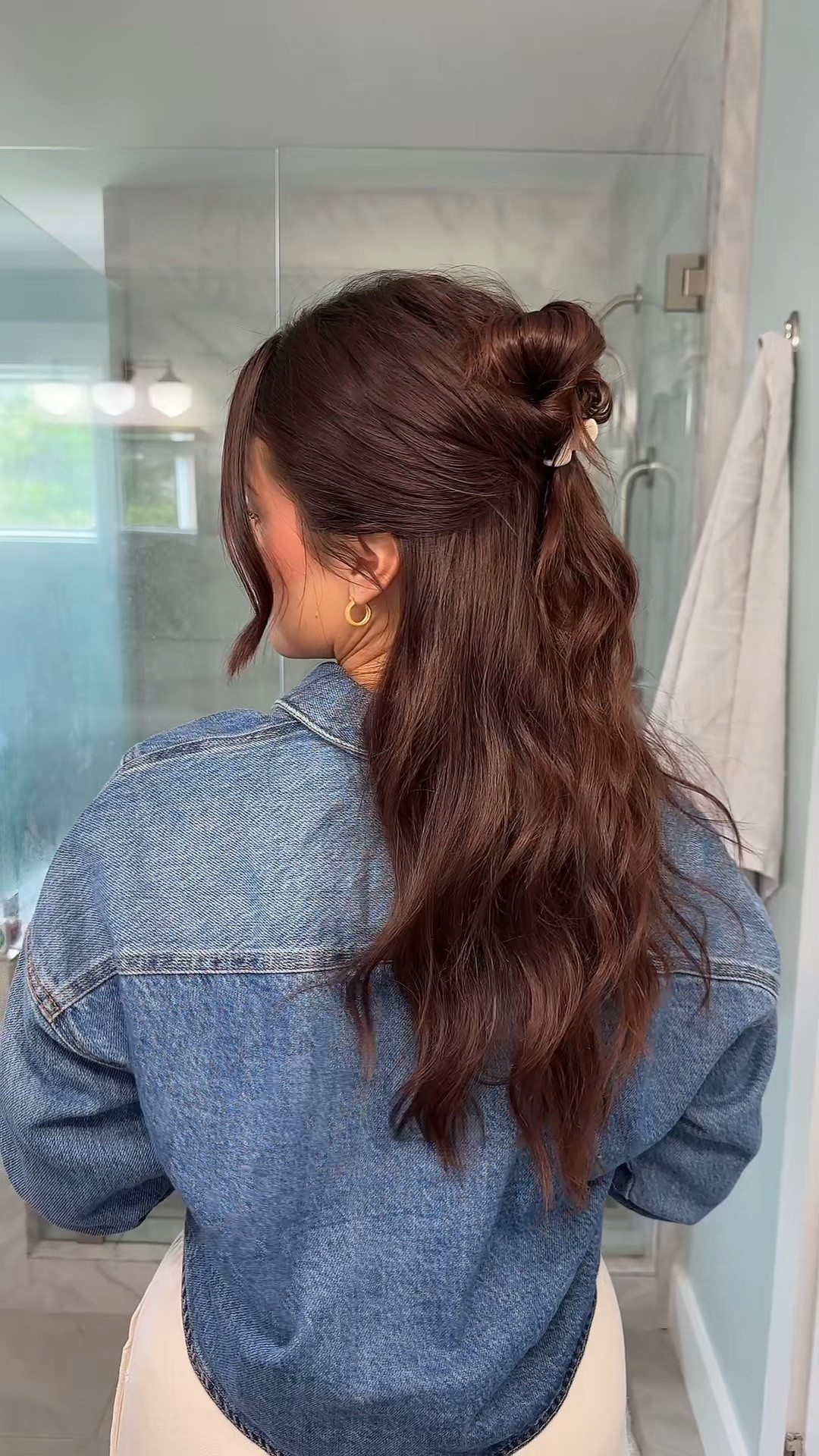 Half Up Half Down Hairstyle 

#LTKStyleTip #LTKBeauty
