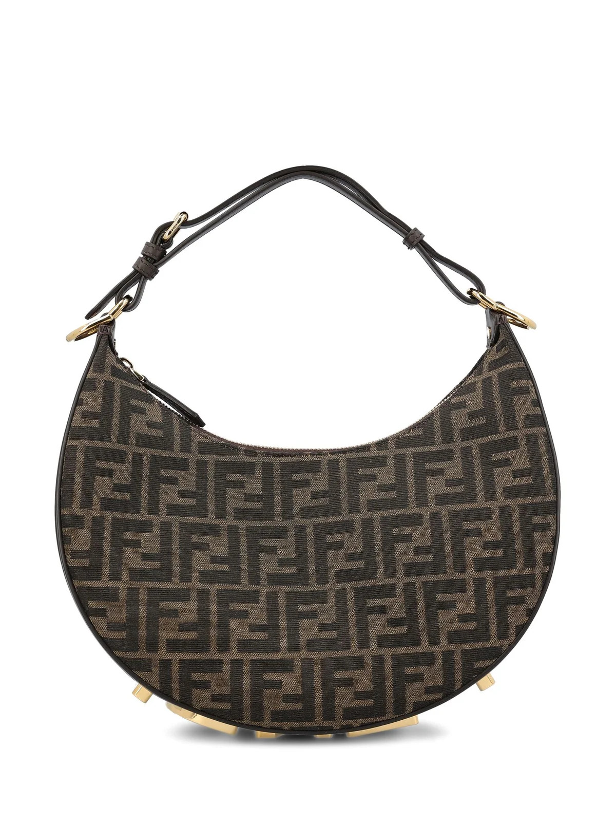 Fendi Fendigraphy Small Hobo Bag | Cettire Global