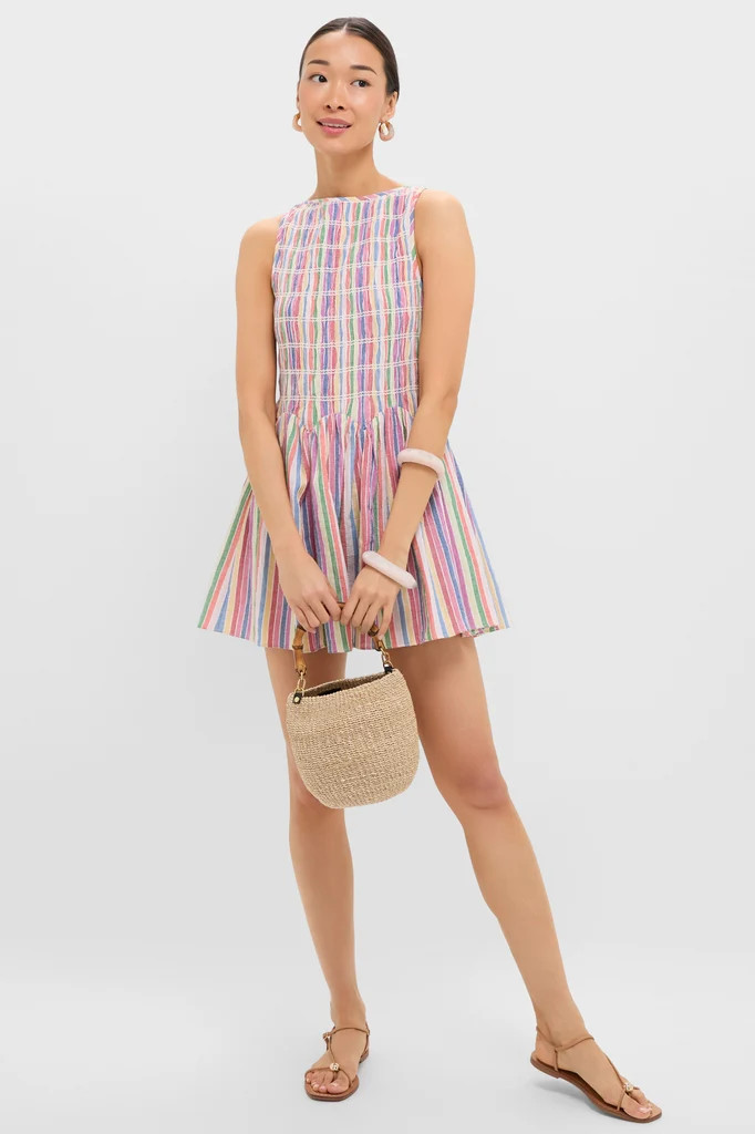 Rainbow Katinka Mini Dress | Tuckernuck (US)