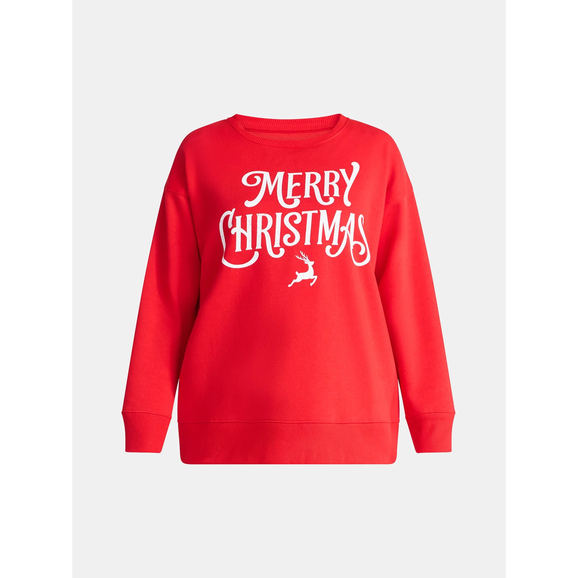 Women's Christmas Christmas Flair Graphic Fleece from Holiday Time, Sizes S-XXXL | Walmart (US)