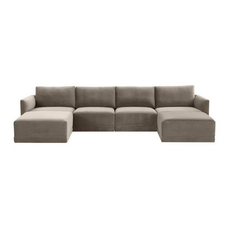 Deirdre 6 - Piece Upholstered Sectional | Wayfair North America