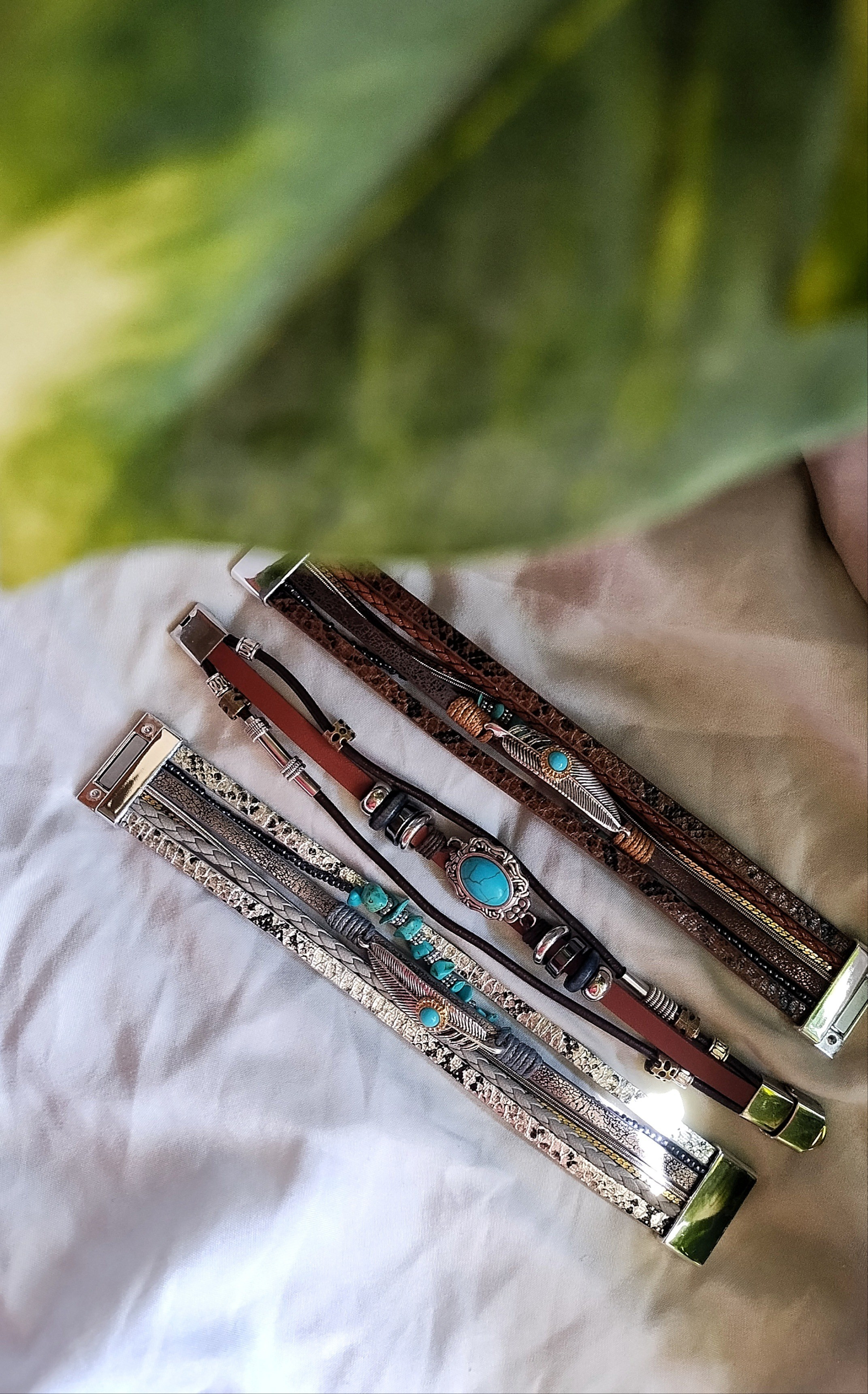 Check out this cute turquoise jewelry! Super Bohemian and chic for western accessories—taking your rodeo, Coachella, outdoor concert festival outfits to the next level. The bracelets snap on very easily, perfect for those putting on jewelry by themselves.

#LTKgrwm #LTKSeasonal #LTKootd