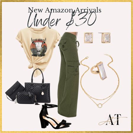 NEW AMAZON ARRIVALS UNDER $30!!! #graphictee #budgetfind #amazonfind #floerns #sandals

#LTKitbag #LTKunder50 #LTKstyletip