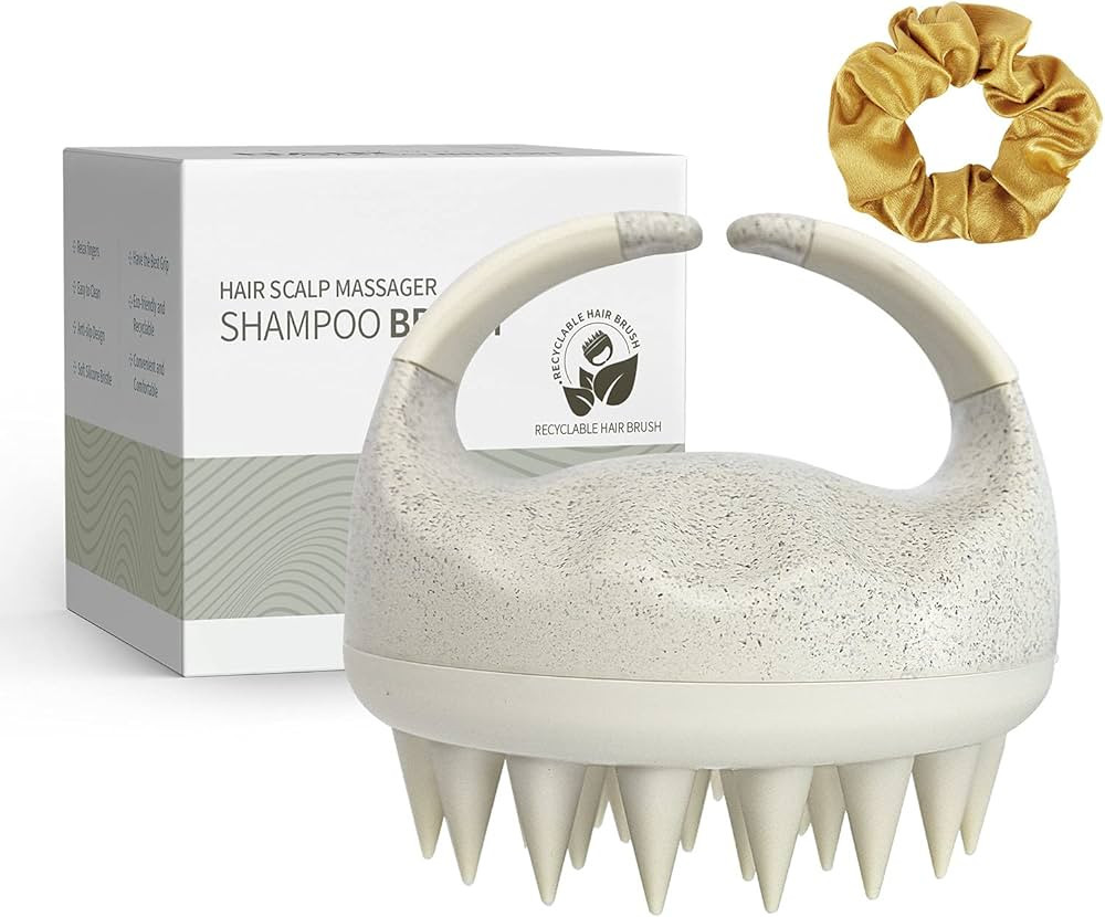 Sndyi Soft Silicone Scalp Massager for Dandruff Removal and Hair Growth - Wet Dry Scalp Exfoliato... | Amazon (US)