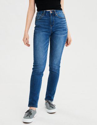 AE Ne(X)t Level Curvy High-Waisted Skinny Jean | American Eagle Outfitters (US & CA)