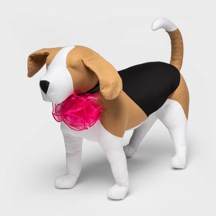 Oversized Floral Dog Collar Slide - Pink - M/L - Boots & Barkley™ | Target