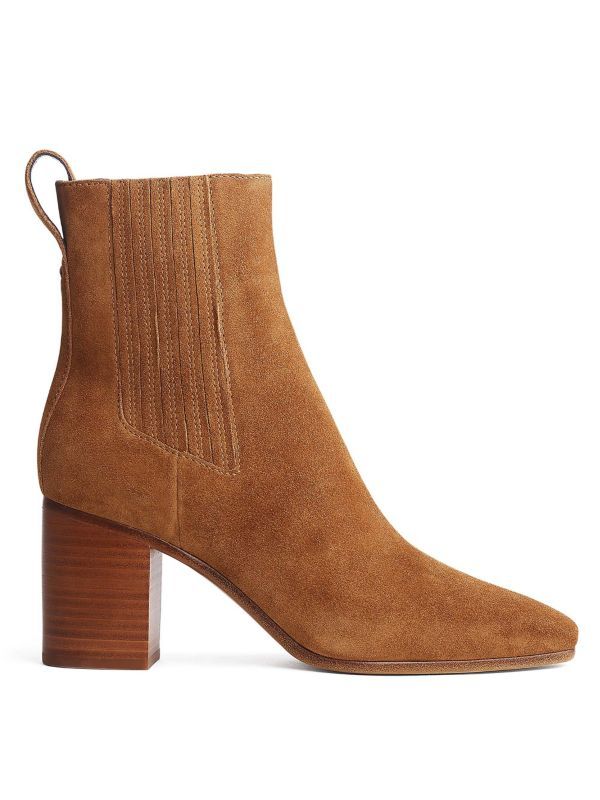 Astra Square Toe Suede Ankle Boots | Saks Fifth Avenue OFF 5TH