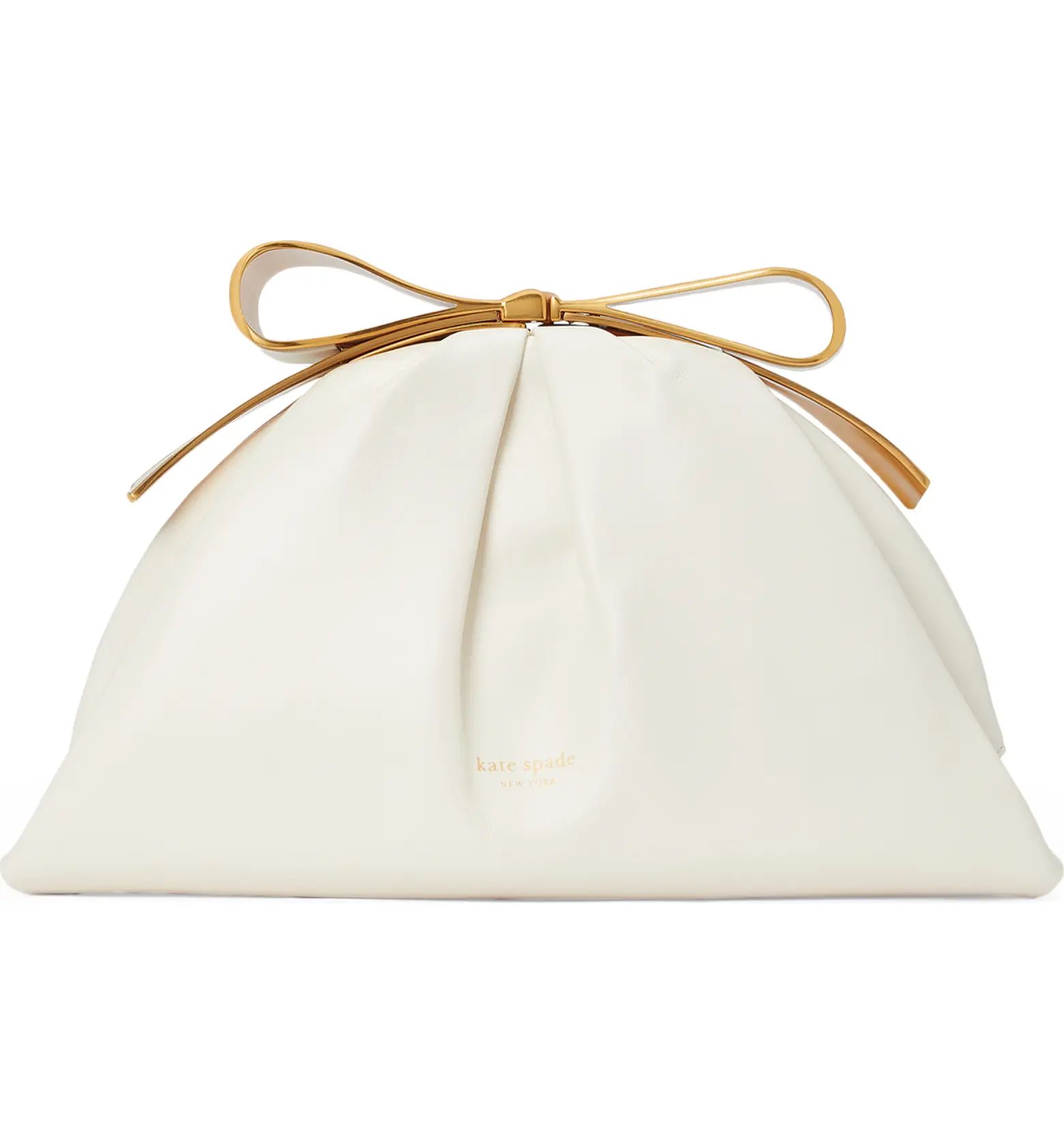 smooth leather clutch | Nordstrom