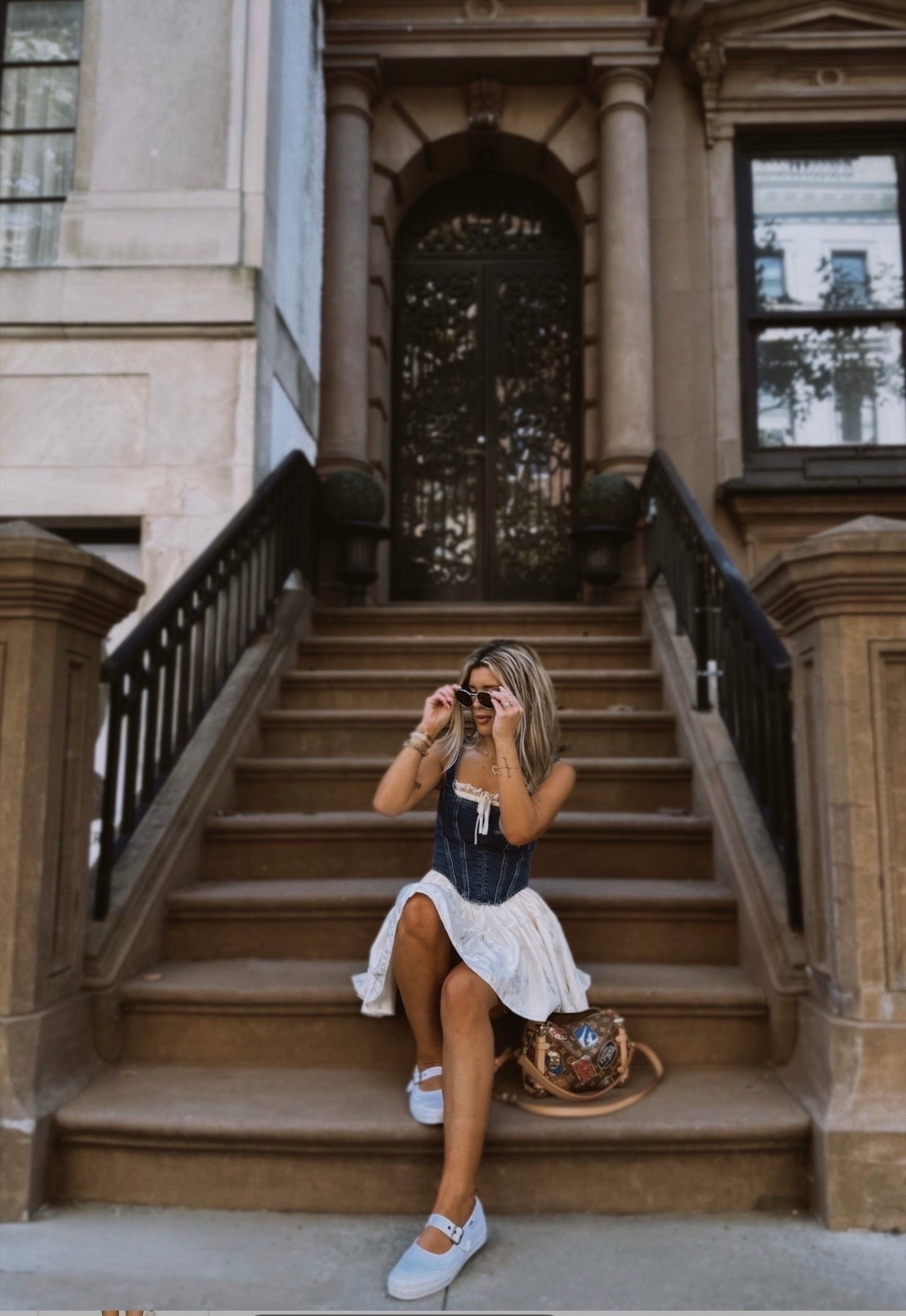 Chic boho fit 🤍🤍
Shoes are out of stock, and replaced with similar!!





Summer outfits, summer dresses, espadrilles, Mary Jane, denim vest, seasonal, mini dress, justclassicallycassidy

#LTKSeasonal #LTKootd