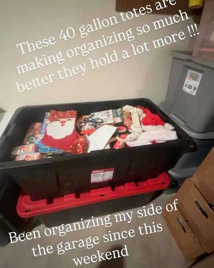 Making organizing so much better in the garage and storing holiday decorations 

#LTKHome