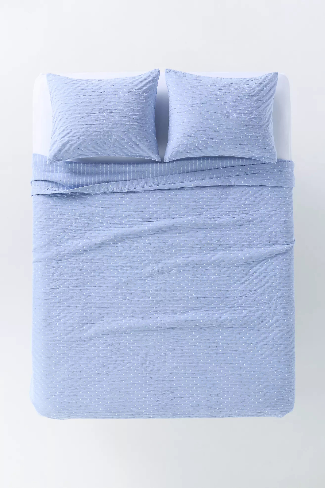 Raleigh Cotton Matelasse Coverlet | Anthropologie (US)