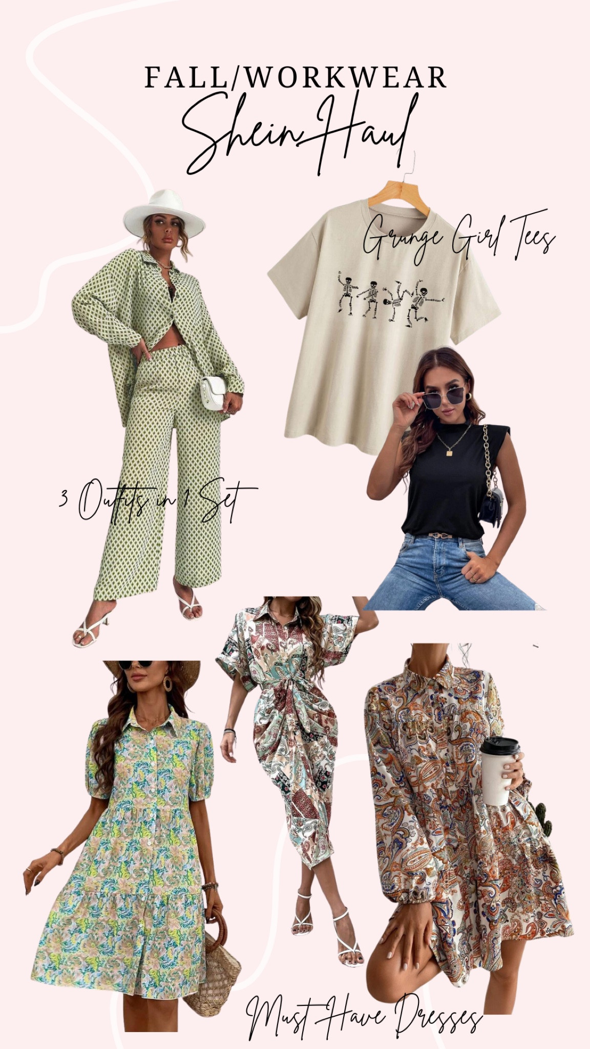 Fall workwear and Halloween SHEIN Haul. Budget friendly! 

#LTKSeasonal #LTKsalealert #LTKunder50