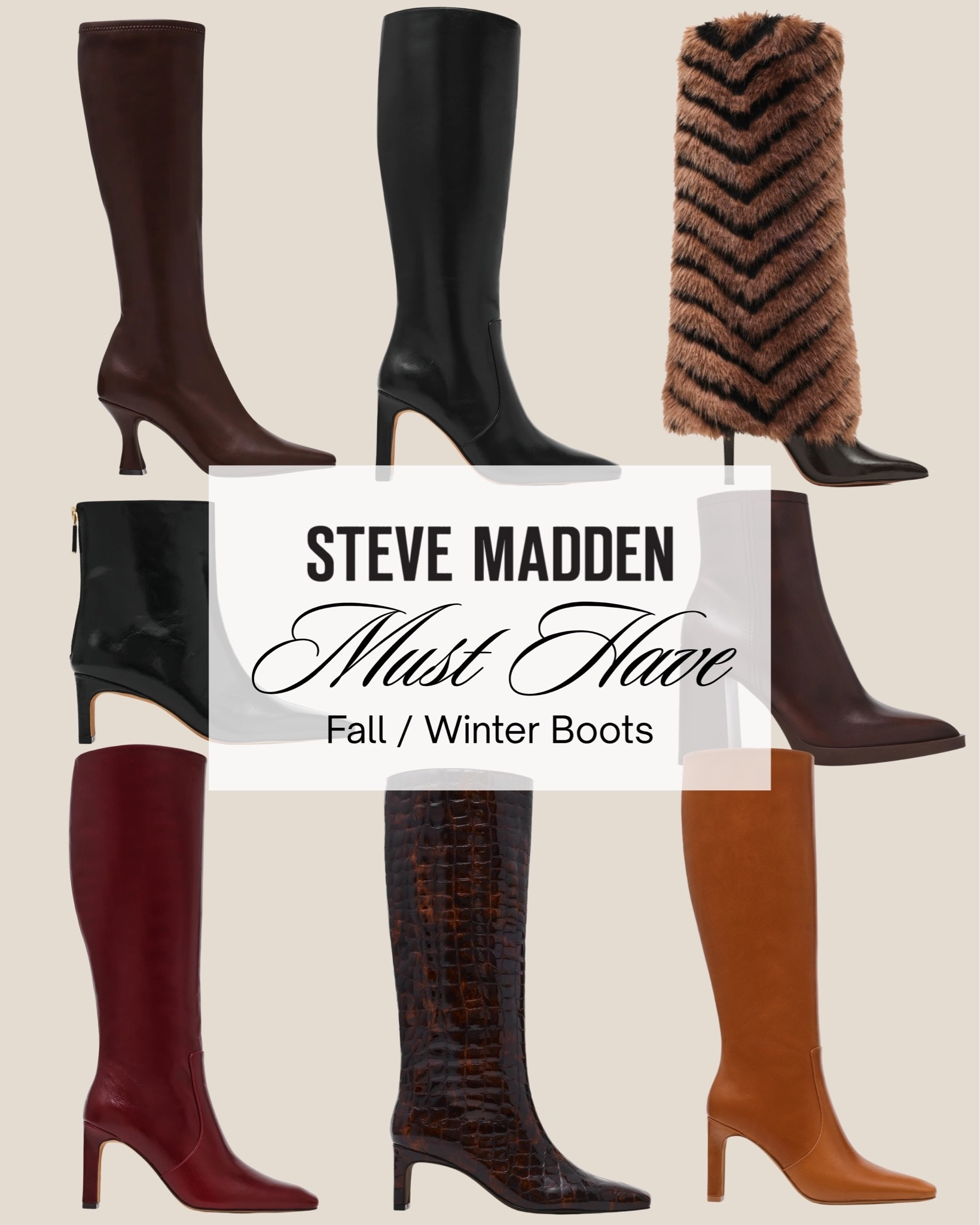 STEVE MADDEN SALE: 30% OFF WITH CODE „FRIENDS“ ‼️ Hurry before they sell out 😮‍💨👢 

Use code FRIENDS for 30% off the dreamiest boot collection for fall and winter. Grab your favorite styles before sizes sell out!

Tags: Steve Madden Sale, Fall Winter Boots, Burgundy Knee High Boots, Croc Embossed Boots, Kitten Heel Tall Boots, Faux Fur Boots, Ankle Boots Inspo