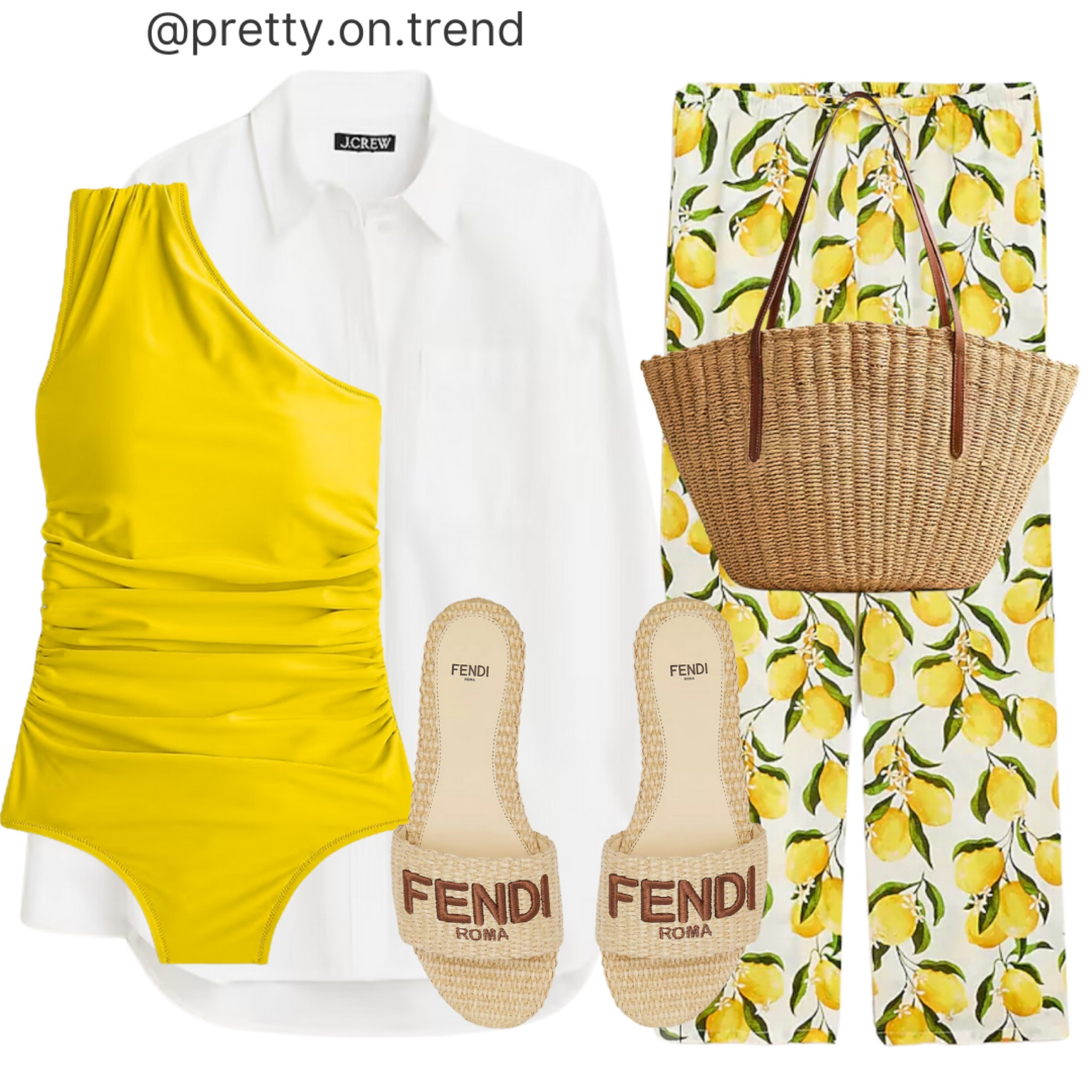 Lemon pants and yellow swimsuit 

#LTKStyleTip #LTKSeasonal #LTKSummerSales