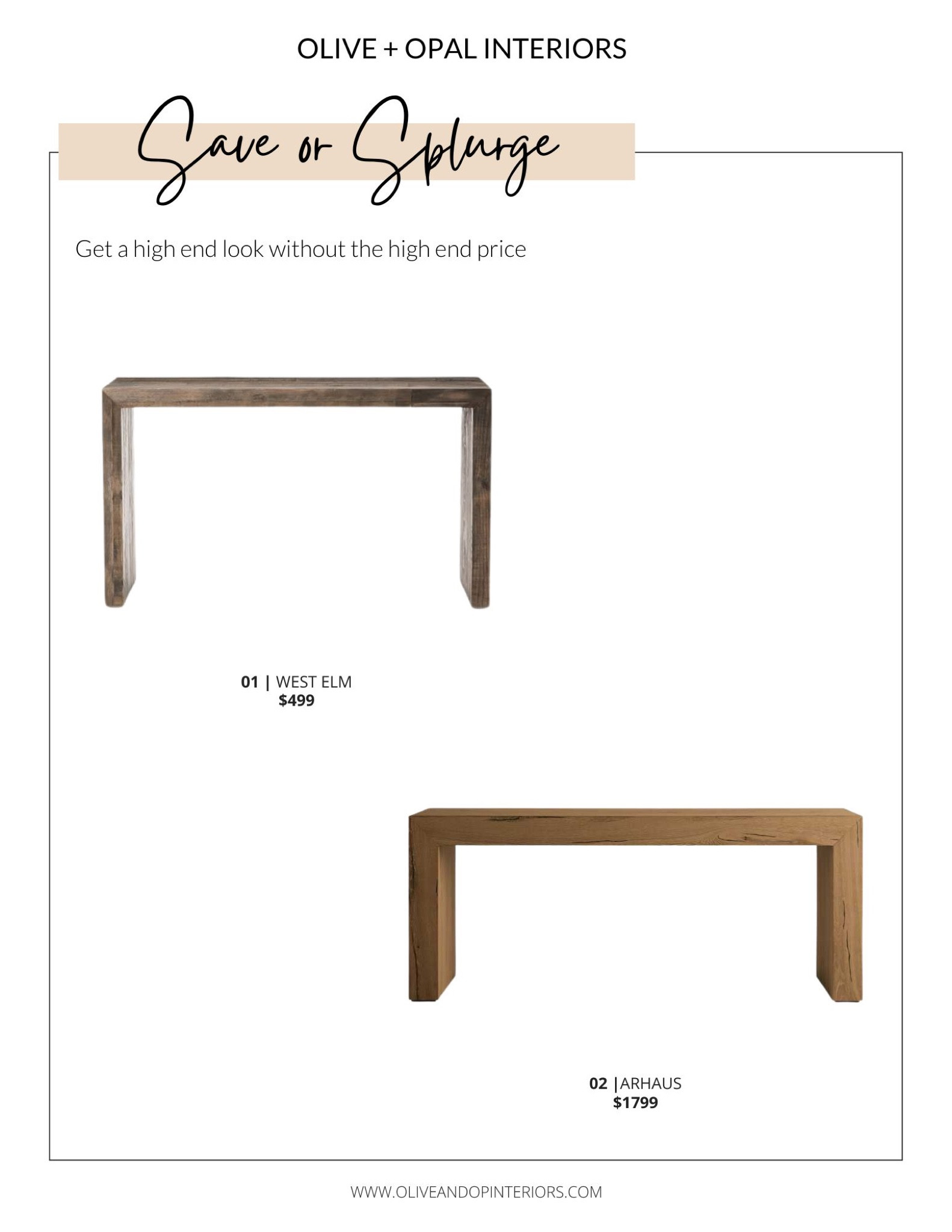 Would you save or splurge to get this beautiful console with clean lines?
.
.
.
Arhaus
West Elm
Reclaimed Wood
Console Table
Sofa Table 
Modern
Farmhouse


#LTKstyletip #LTKSeasonal #LTKhome