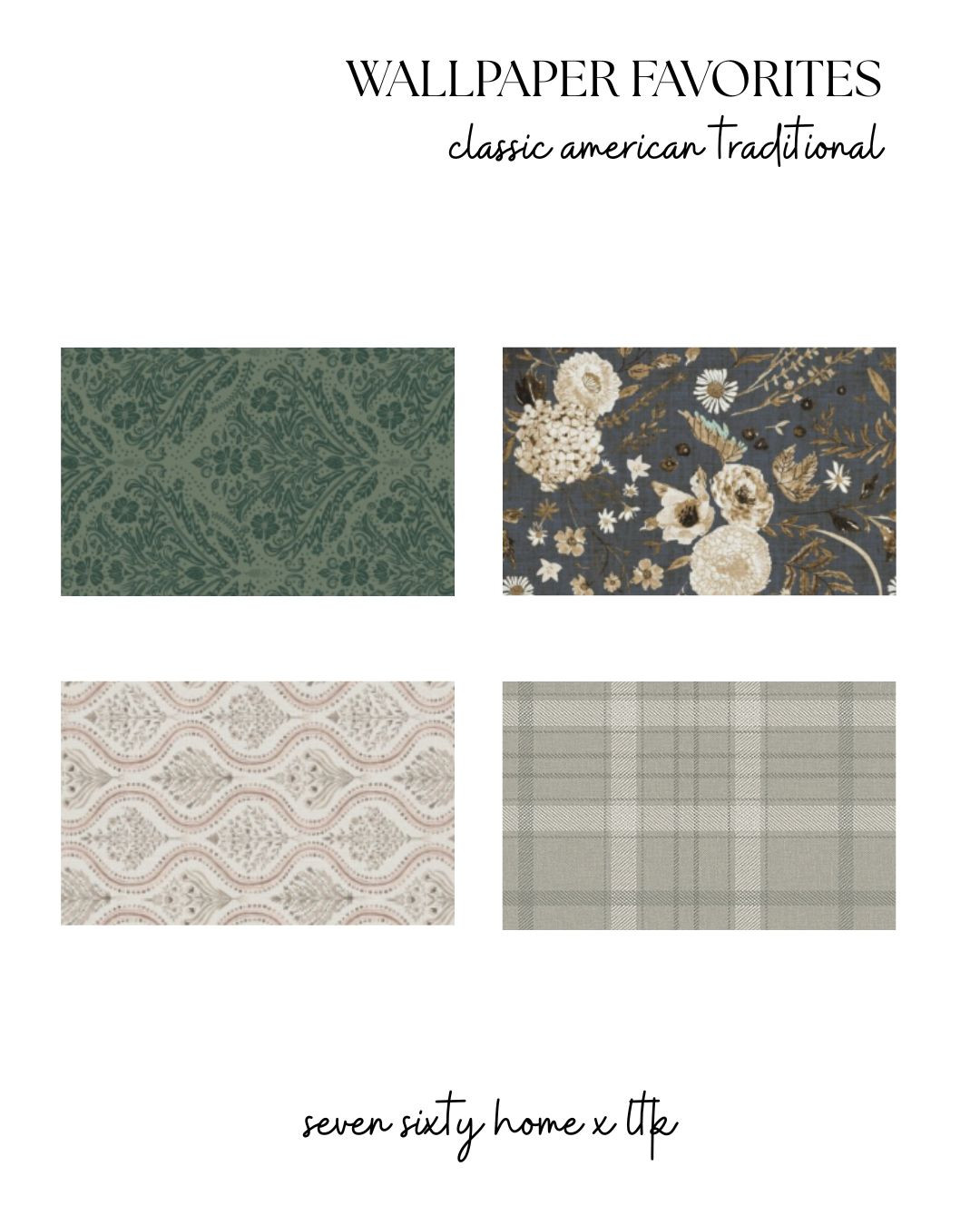 Classic American traditional wallpaper with timeless patterns, heritage motifs, and soft vintage color palettes. This wallpaper collection is perfect for traditional homes, historic-inspired interiors, classic nurseries, traditional bedrooms, and layered living rooms. Featuring floral wallpaper, plaid wallpaper, and subtle traditional patterns that pair beautifully with wood furniture, antique finishes, and classic American decor. Ideal for anyone searching for traditional wallpaper ideas, classic cottage wallpaper, or timeless wall coverings with an old-world feel. 

 #LTKHome