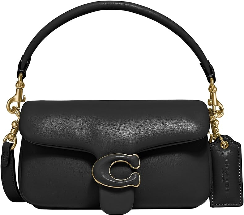 Coach Leather Covered C Closure Pillow Tabby Shoulder Bag 18 | Amazon (US)