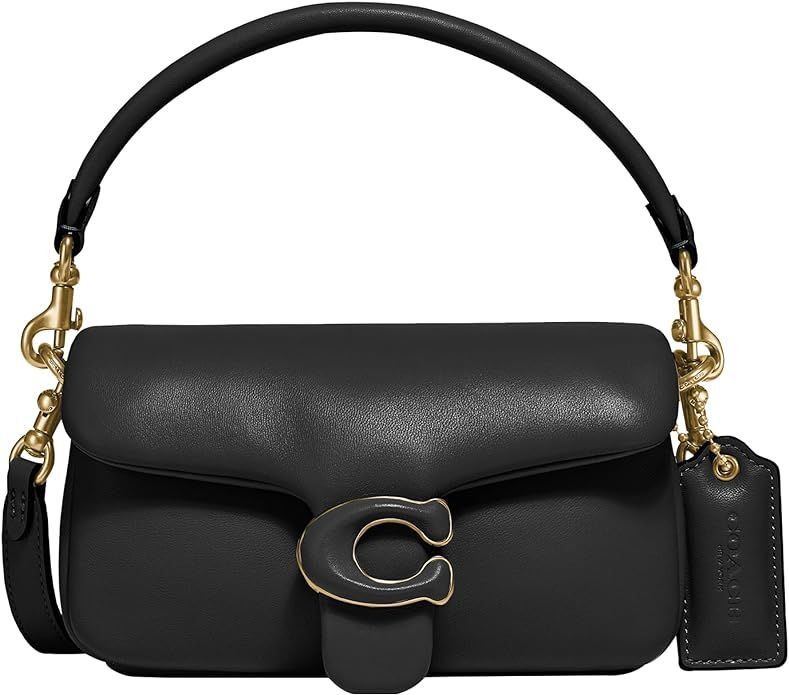 Coach Womens Leather Covered C Closure Pillow Tabby Shoulder Bag 18 | Amazon (US)