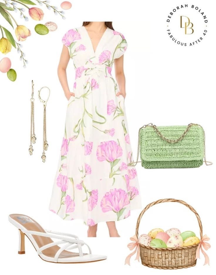 Still not over the soft, romantic spring dressing moments 🤍🌸

This pink floral long dress with its cap sleeves and V-neckline feels like the perfect blend of feminine and effortless—flowy, flattering, and just so easy to wear.

Paired it with white heels for a fresh, polished finish that works beyond Easter too… because honestly, it’s too pretty not to repeat all season long ✨

Perfect for a wedding shower, baby shower, or any of those special spring gatherings where you want to feel a little extra lovely without trying too hard 💕


#LTKootd #LTKOver40 #LTKSeasonal