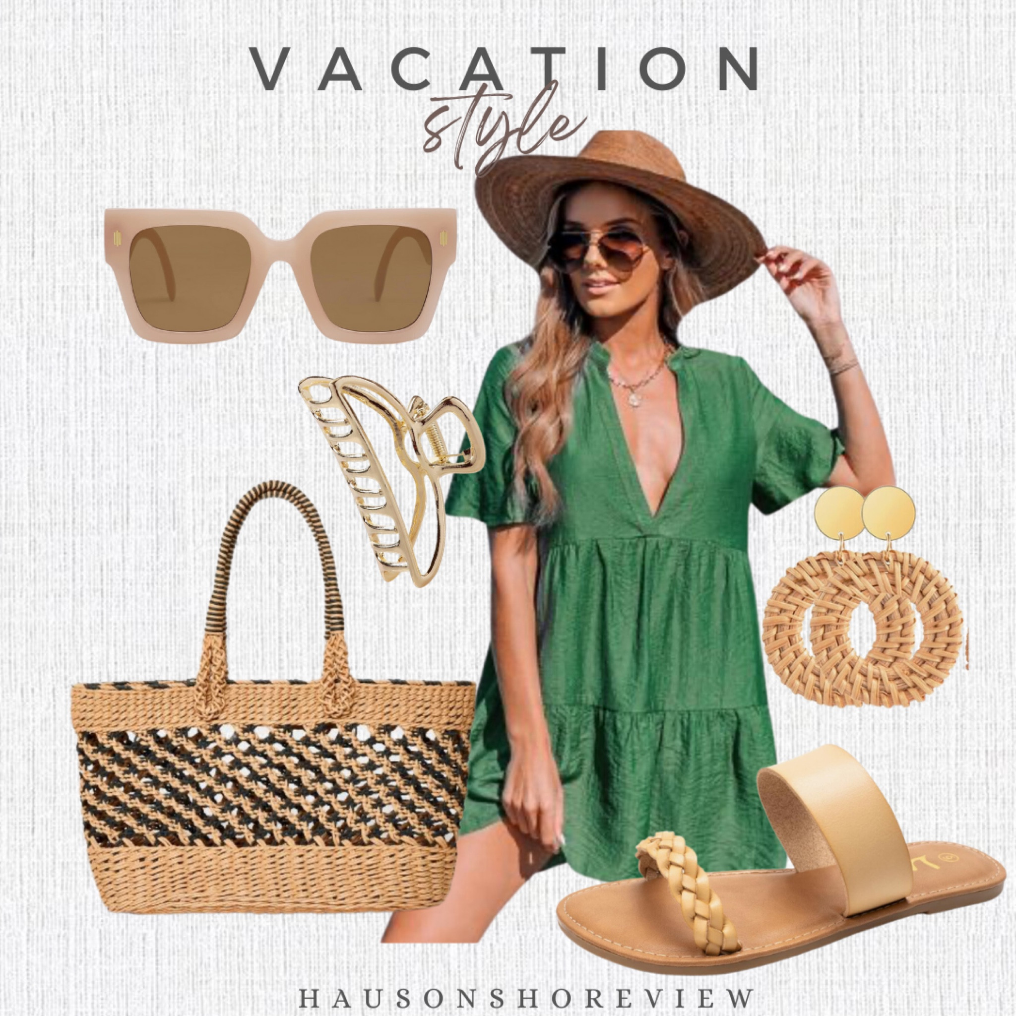Looking for that perfect vacation outfit? This color is gorgeous!

Summer style. Vacation outfit. Women’s vacation outfit. Women’s beach wear. Beach outfit. Travel outfit. Women’s beach outfit. Swim coverup. Swimsuit coverup. Sandals. Women’s sandals. Sunglasses. Earrings. Resort wear. Resort style. Resort outfit. Honeymoon. Honeymoon outfit. Hair clip. Summer sandals. Causal sandals. Vacation sandals. Vacation bag. Handbag. Beach bag. Travel bag. Women’s outfit.

#LTKfindsunder50 #LTKtravel #LTKstyletip