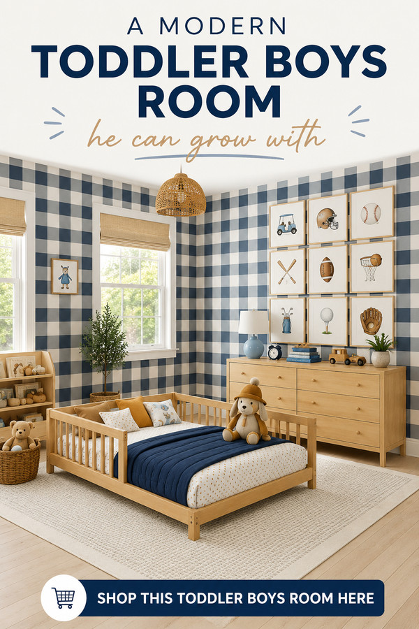 Looking for the perfect toddler boy bedroom