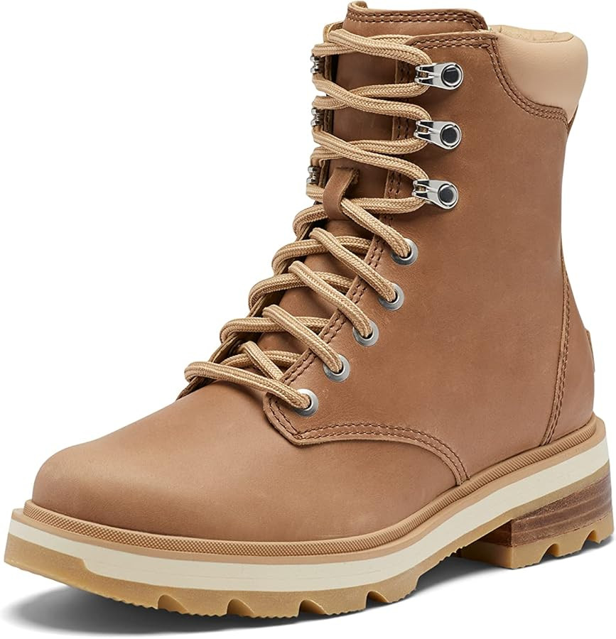 SOREL Women's Lennox Lace Waterproof Boots | Amazon (US)