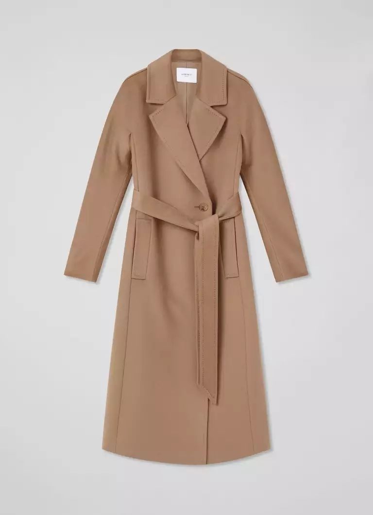 Frances Camel Maxi Wool Coat | L.K. Bennett (UK)