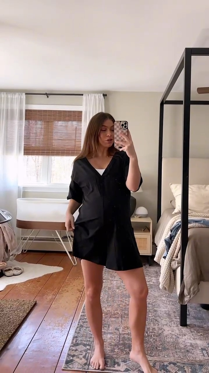 The best romper for pregnancy and postpartum this summer 🫶🏼

#LTKstyletip #LTKbump