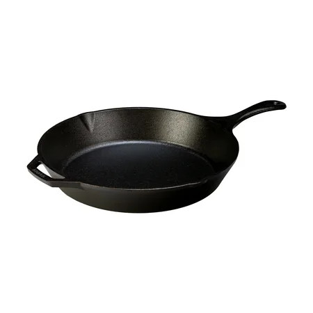 Lodge 13.25" Seasoned Cast Iron Skillet | Walmart (US)