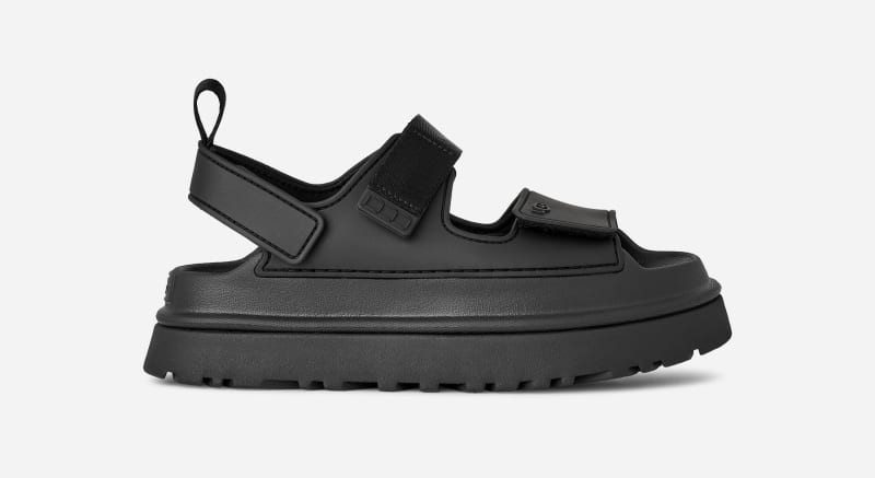 UGG® Women's GoldenGlow Sandals in Black, Size 5 | UGG (US)