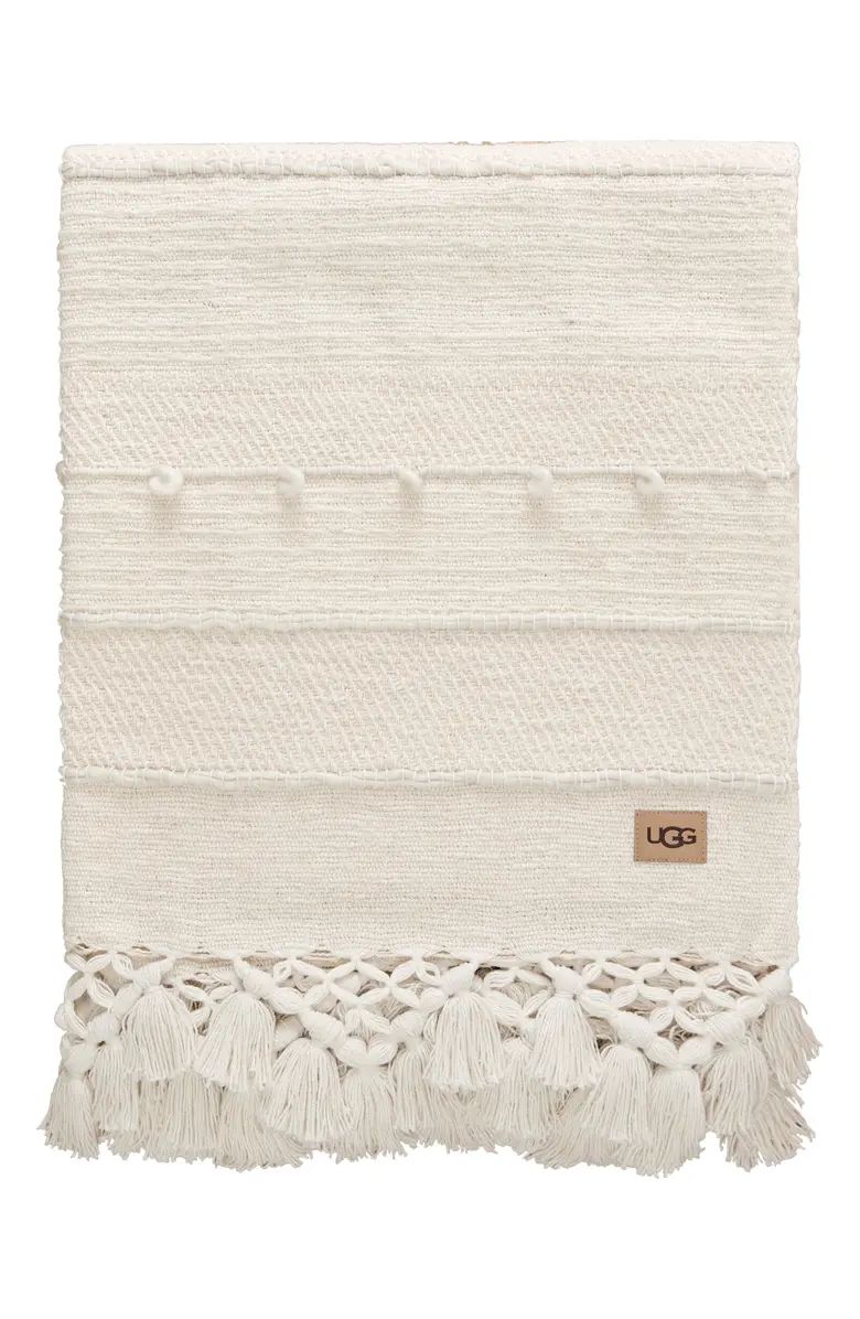 Cotton Blend Throw Blanket | Nordstrom | Nordstrom