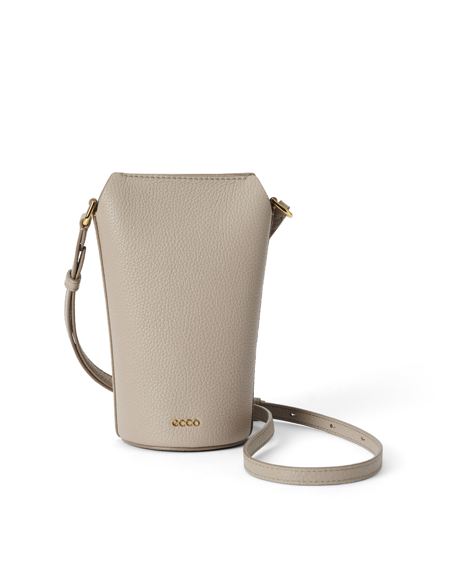 ECCO® Pot Bag - Leather Crossbody Bag | Beige | ECCO (US)