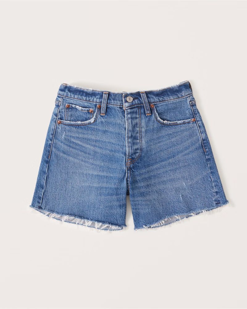 Women's 90s Low Rise Baggy Shorts | Women's Bottoms | Abercrombie.com | Abercrombie & Fitch (US)