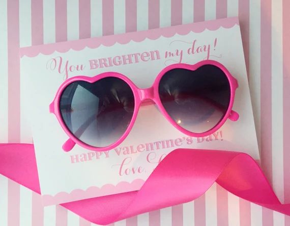 Sunglasses PERSONALIZED Valentine's PRINTABLE | Etsy | Etsy (US)